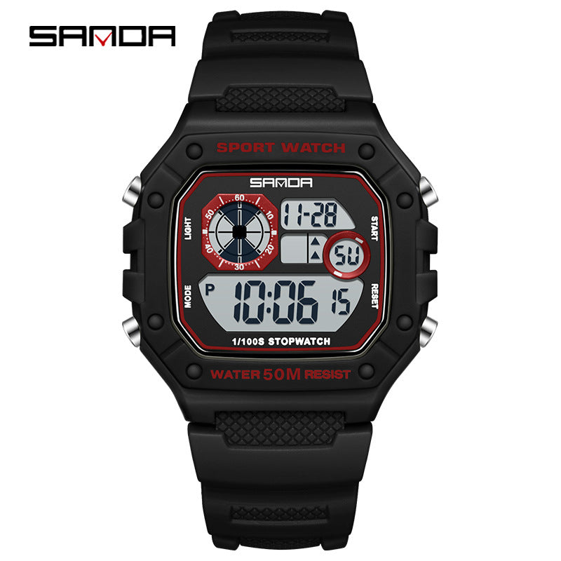 SANDA Multifunction Digital Sports Watch