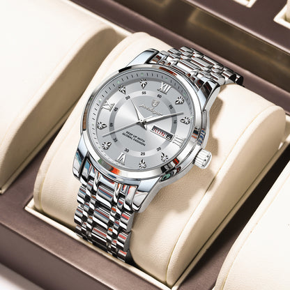 Men’s Waterproof Luminous Quartz Watch