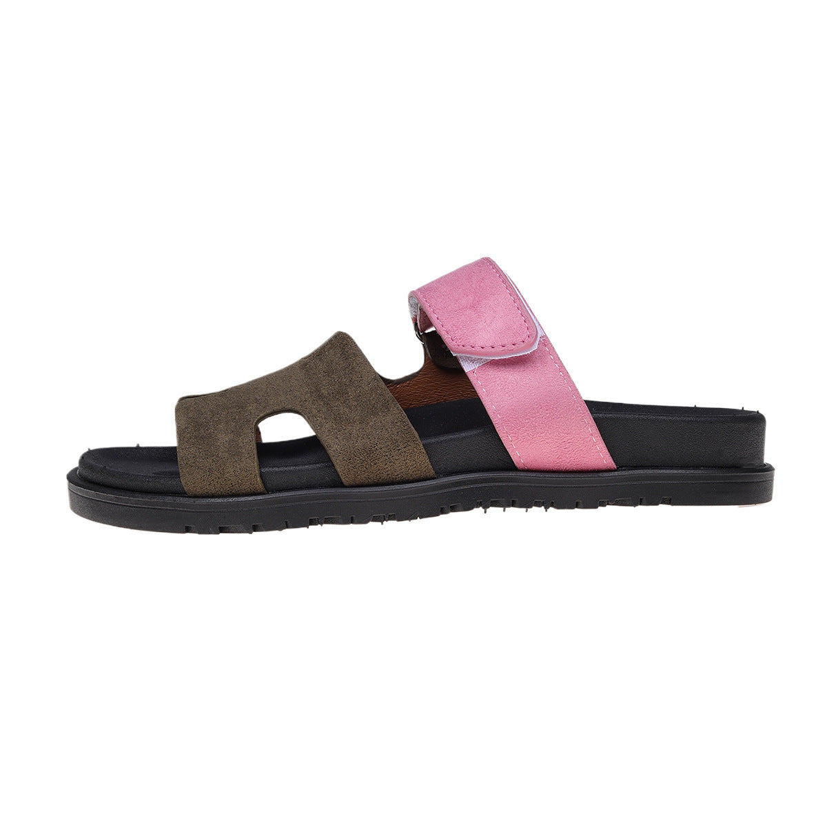Women’s Color-Block Platform Comfort Slippers