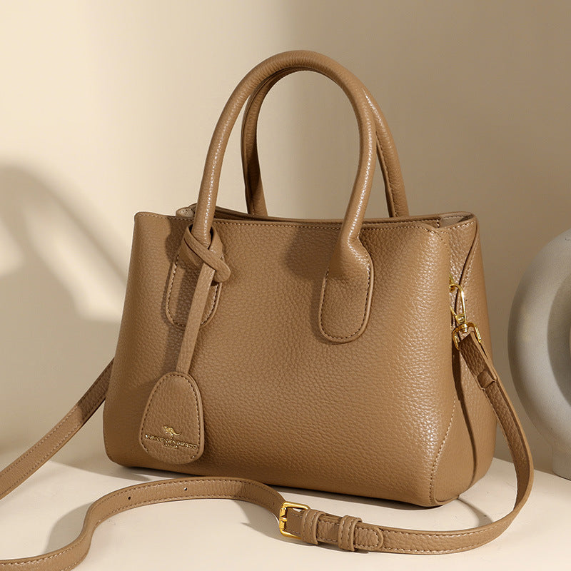 Women’s Genuine Leather Large Capacity Shoulder Bag