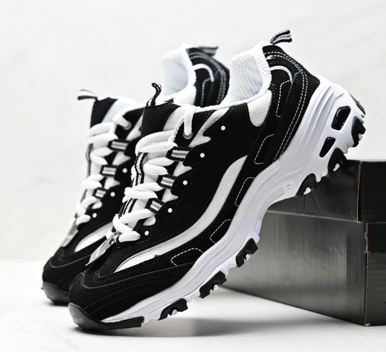 Unisex Panda Style Chunky Running Sneakers