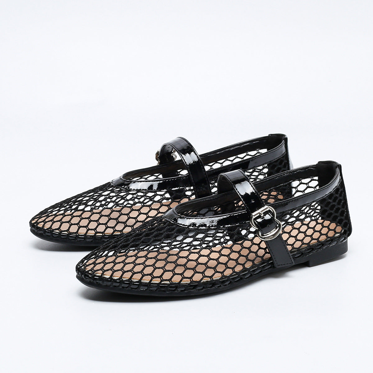 Women’s Breathable Mesh Mary Jane Flats