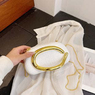 Women’s Vintage Acrylic Box Crossbody Bag