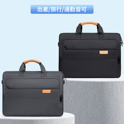 Large-Capacity 14–17 Inch Padded Laptop Crossbody Bag