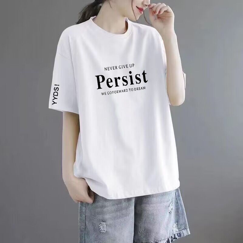 Women’s Printed Loose-Fit Short Sleeve T-Shirt