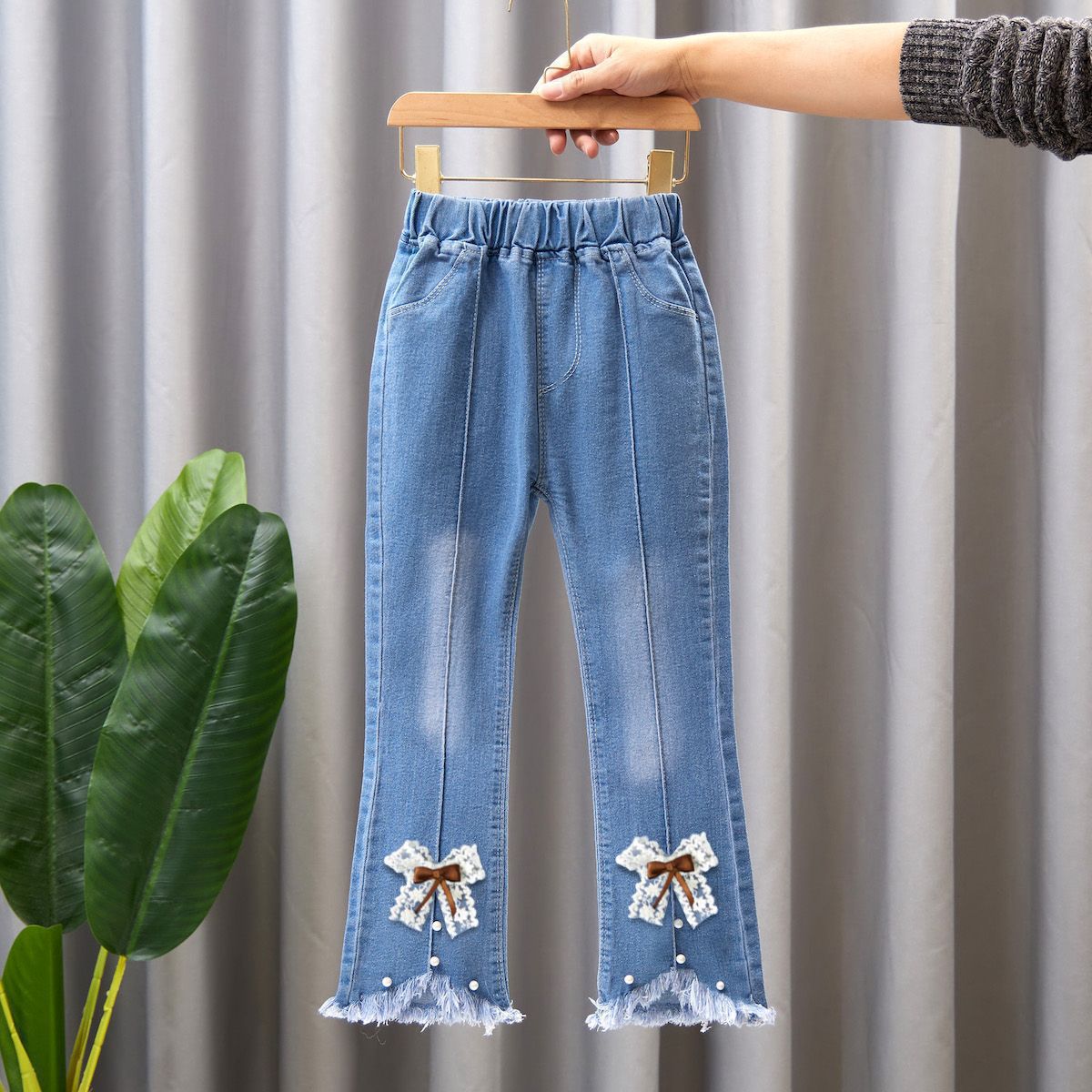 Girls’ Flared Denim Jeans
