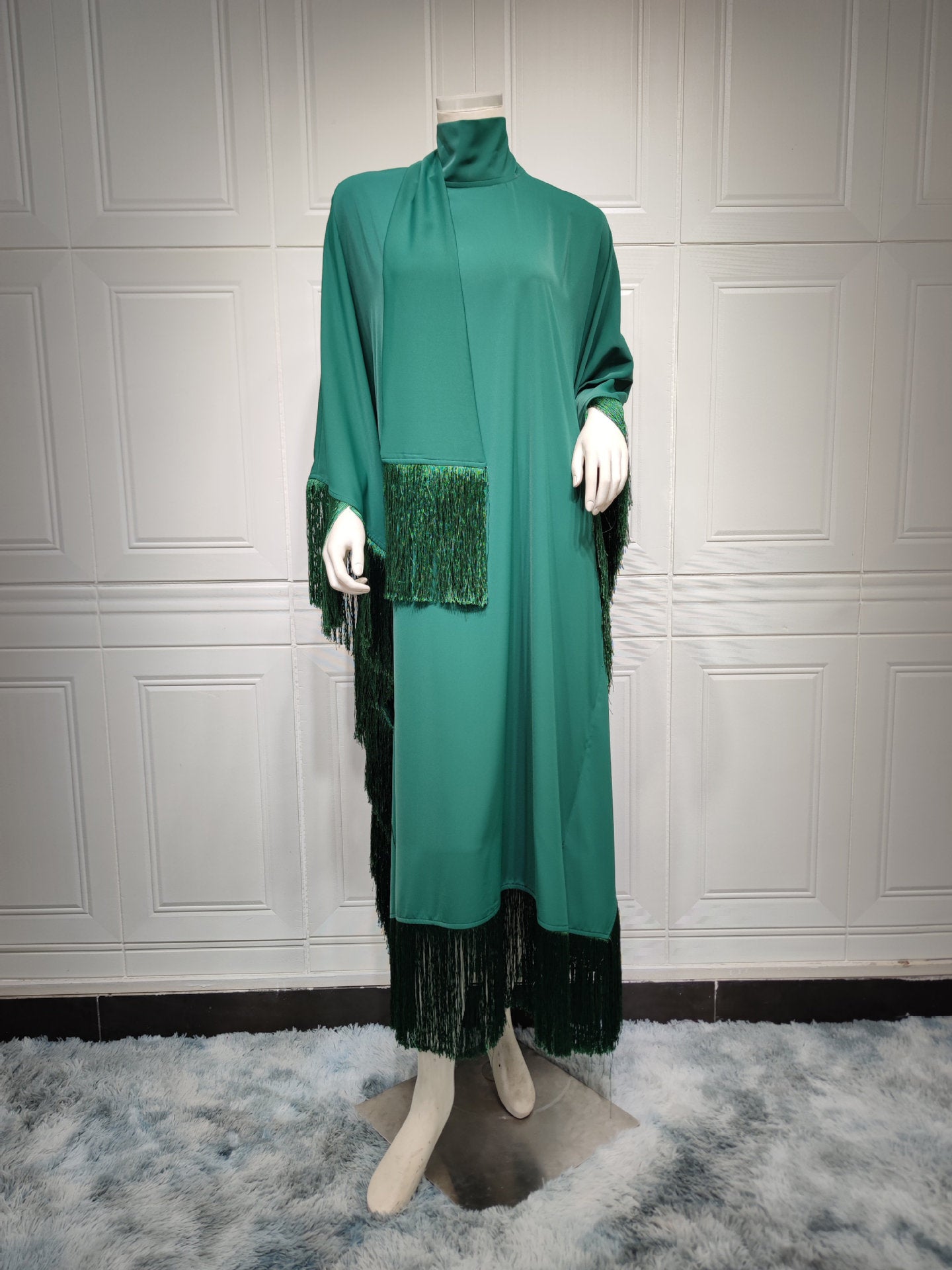 Women’s Tassel Pullover Long Dress