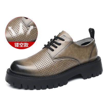 Men’s British-Style Thick-Sole Martin Boots