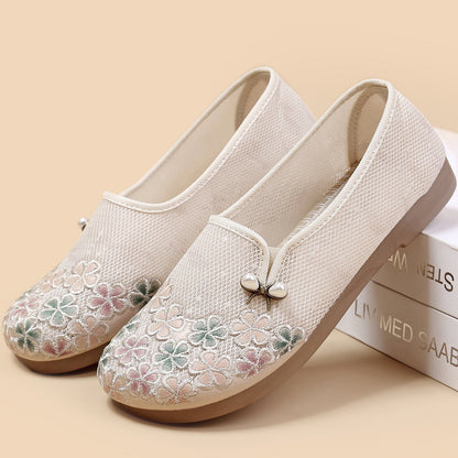 Women’s Lightweight Round-Toe Comfort Flat Shoes