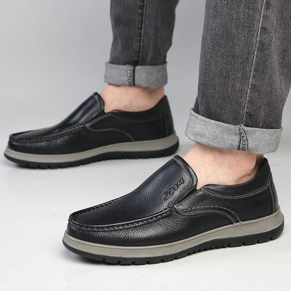Men’s Slip-On Casual Leather Shoes