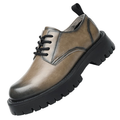 Men’s British-Style Thick-Sole Martin Boots