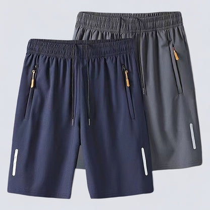 Men’s Ice Silk Quick-Dry Sports Shorts