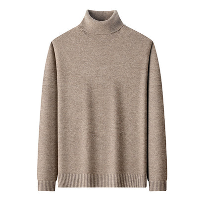 Men’s Wool Thick Turtleneck Sweater