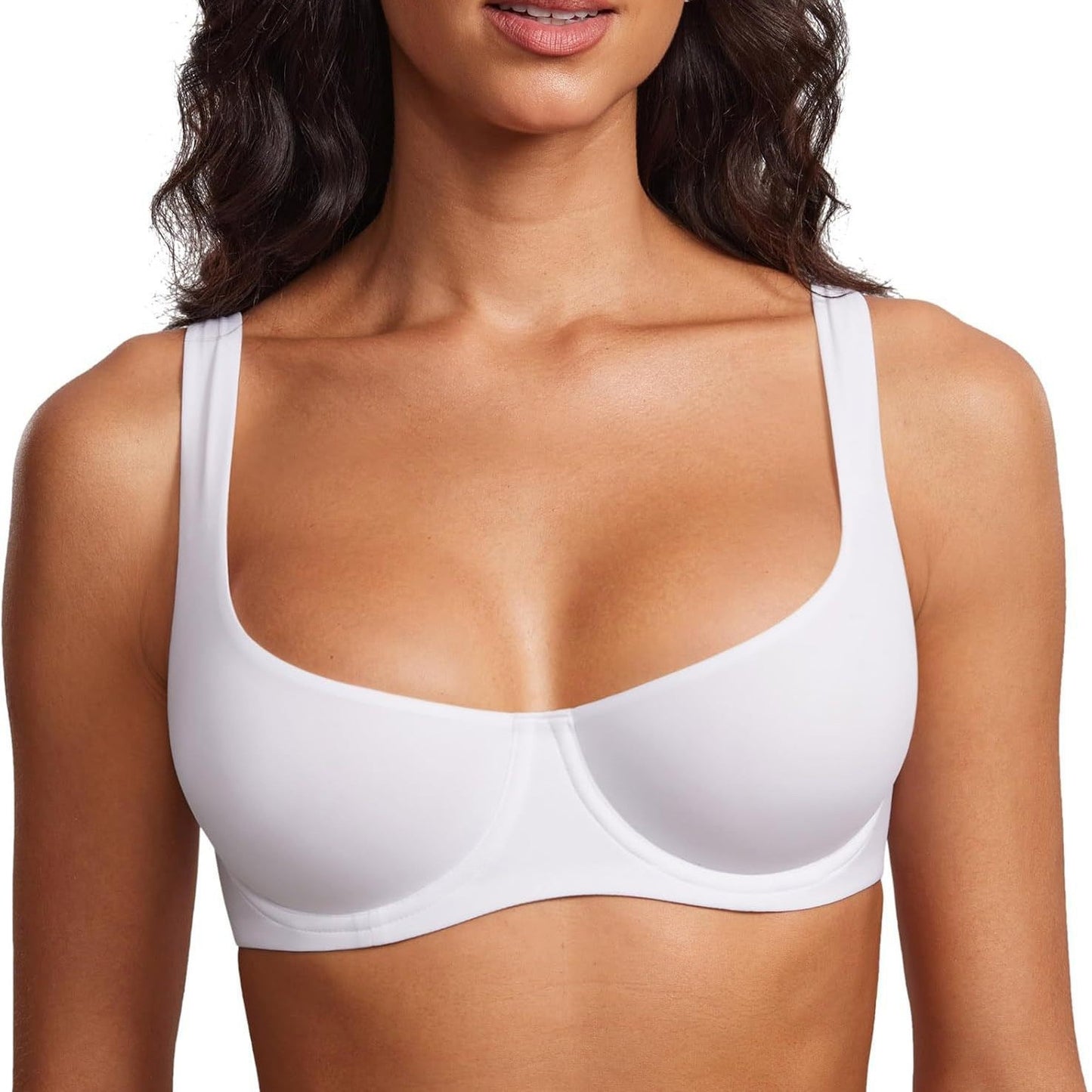 Women’s Plus Size Unlined Underwire Support Bra