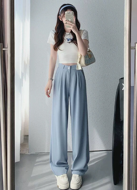 Women’s High-Waist Wide-Leg Casual Pants