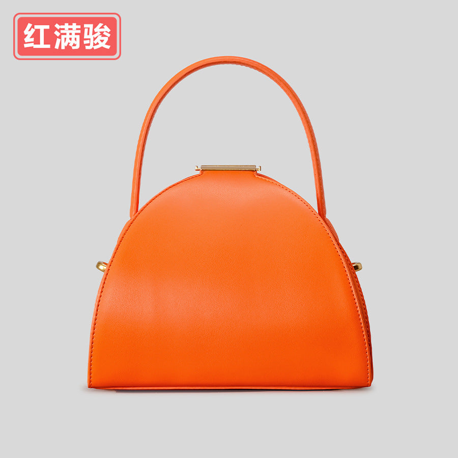 Women’s Vintage Semi-Round Geometric Crossbody Bag