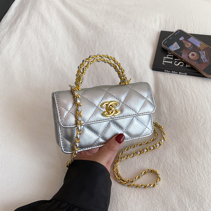Women’s Quilted Chain Crossbody Bag
