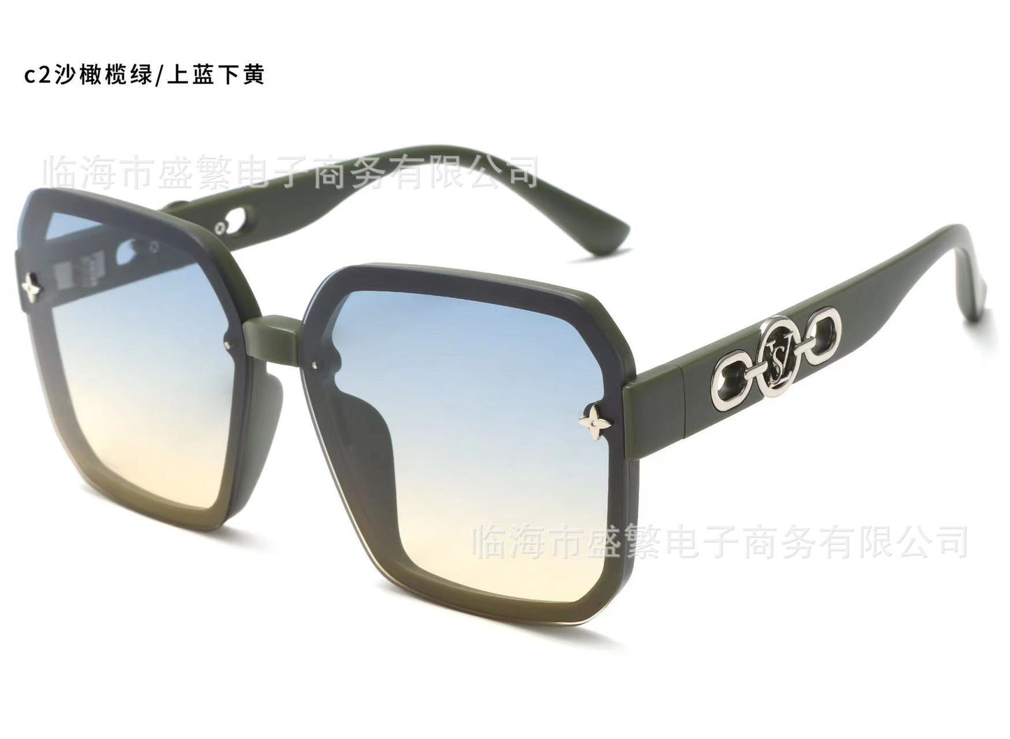 Women’s Rimless Fashion Sunglasses