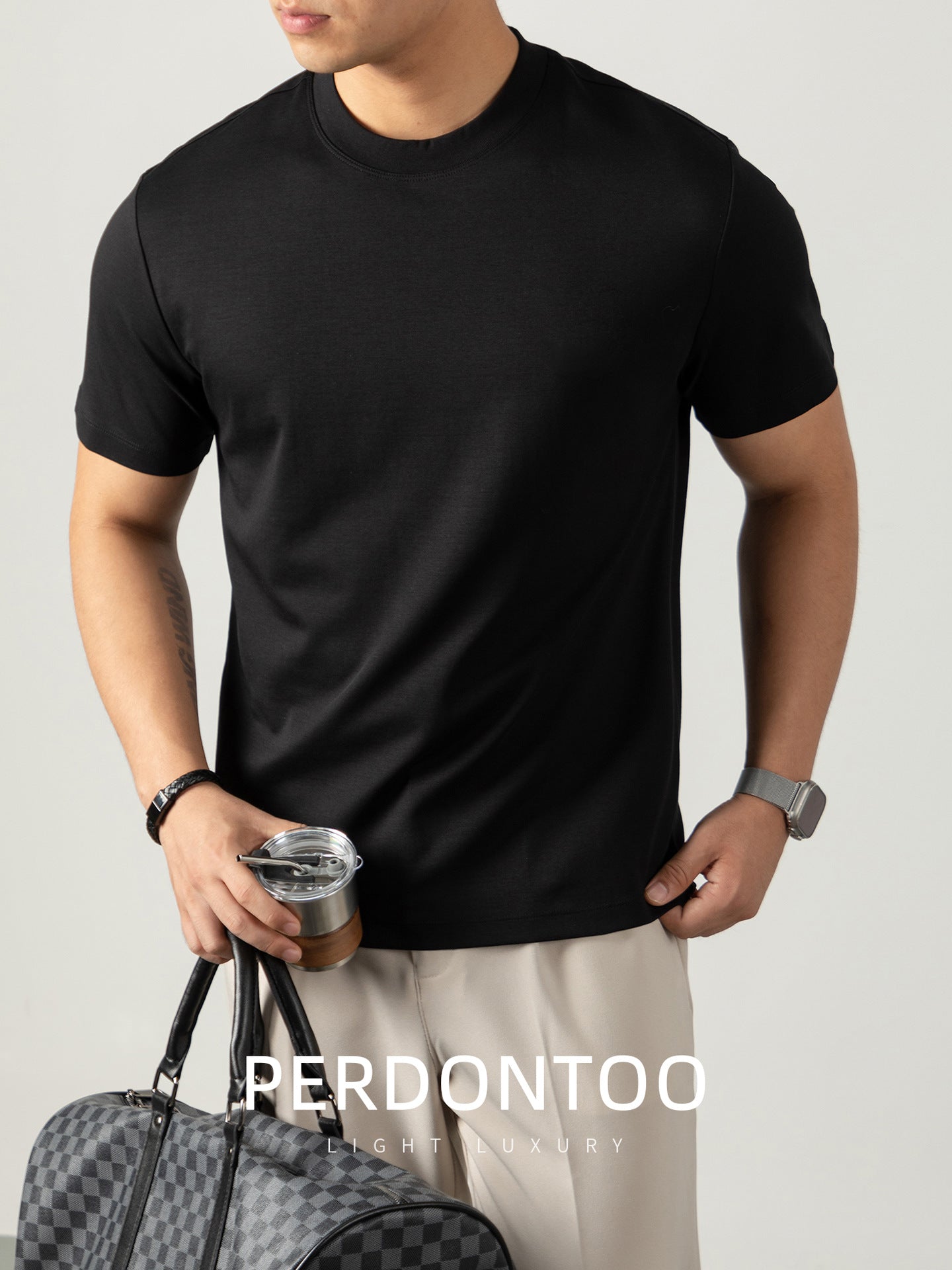 Men’s Mercerized Cotton Luxury T-Shirt