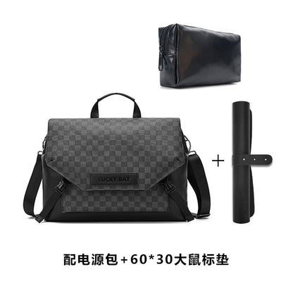 Men’s Premium Crossbody Laptop Messenger Bag