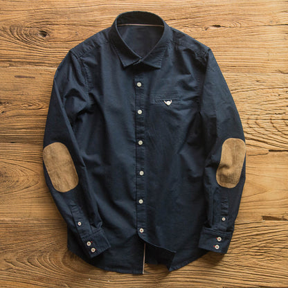 Men’s Japanese Vintage Cotton Oxford Shirt