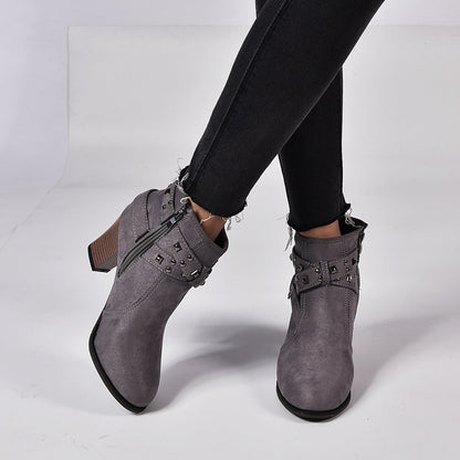 Women’s High Heel Fashion Ankle Boots