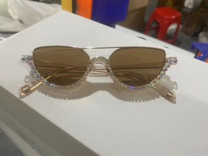 Women’s Rimless Fashion Sunglasses
