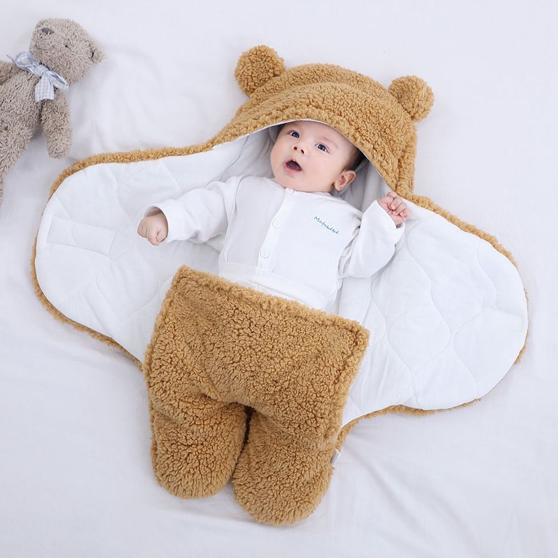 Baby Thickened Swaddle Blanket & Sleeping Bag