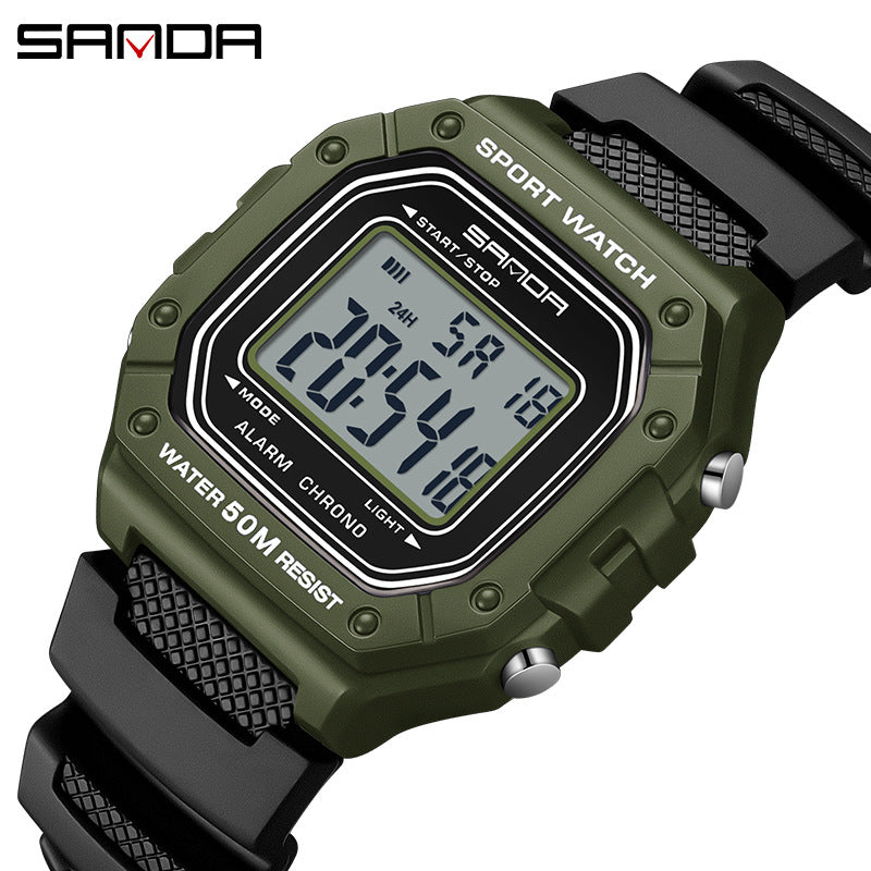 SANDA Multifunction Digital Sports Watch