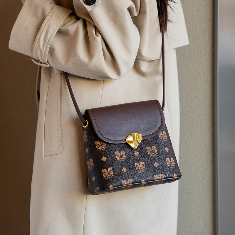 Women’s Light Luxury Bucket Crossbody Bag