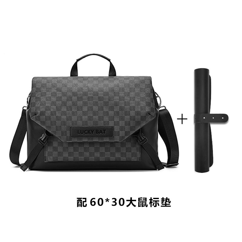 Men’s Premium Crossbody Laptop Messenger Bag