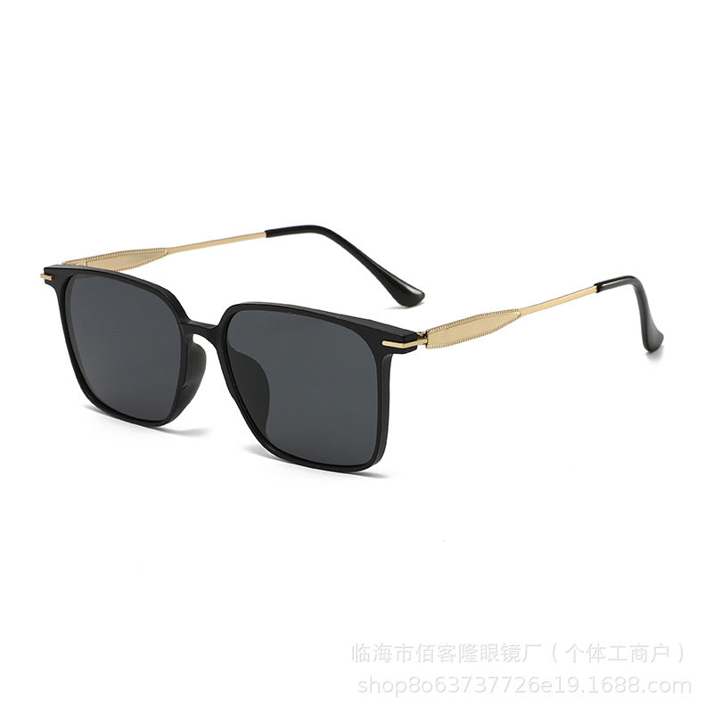 Men’s Polarized Square Frame Sunglasses