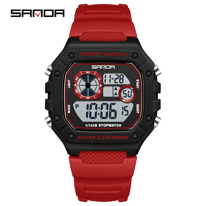 SANDA Multifunction Digital Sports Watch