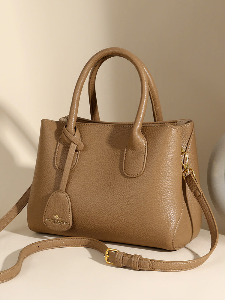 Women’s Genuine Leather Large Capacity Shoulder Bag