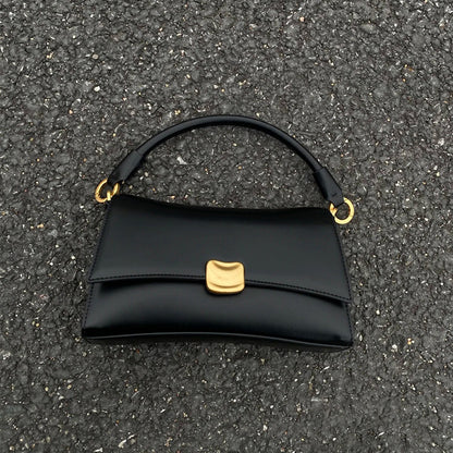 Women’s Black Baguette Underarm Crossbody Bag