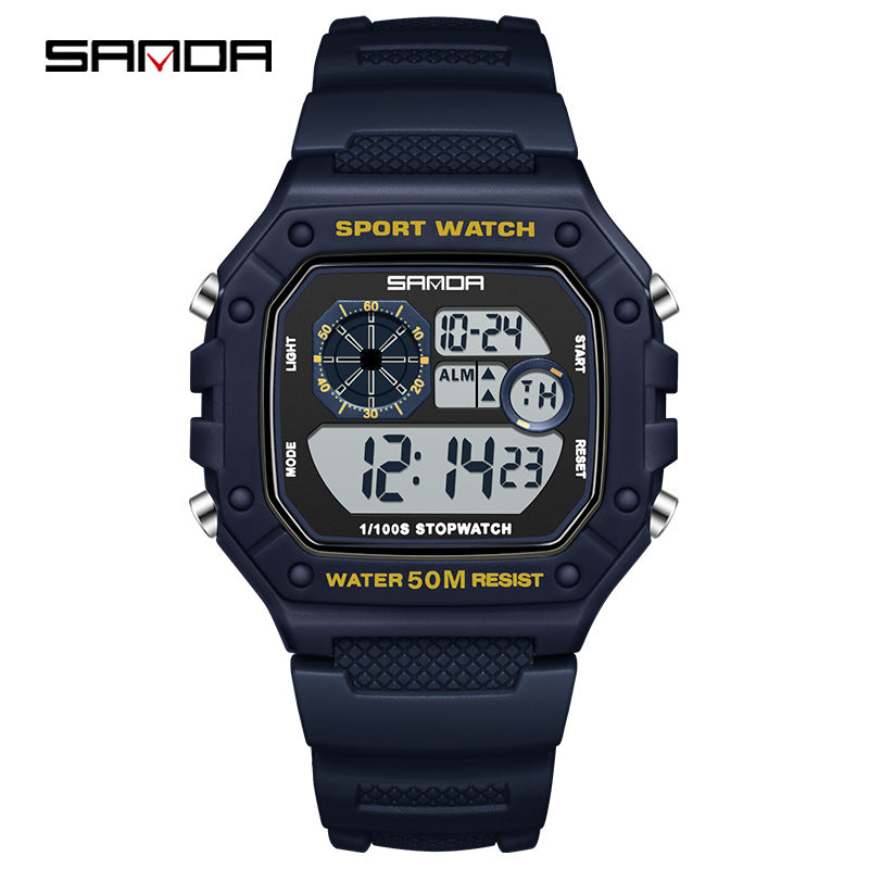 SANDA Multifunction Digital Sports Watch