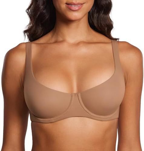 Women’s Plus Size Unlined Underwire Support Bra