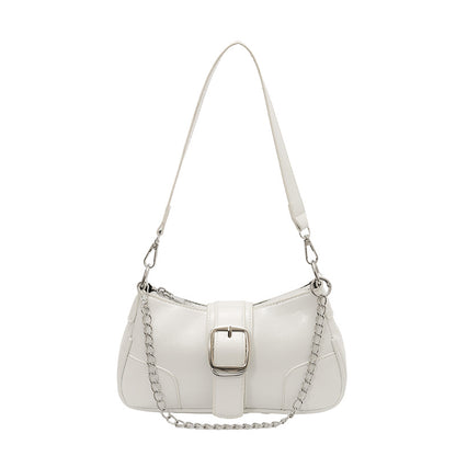 Women’s French Chain Baguette Shoulder Bag