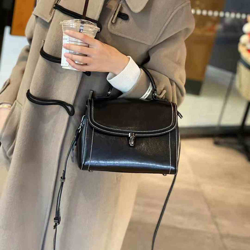 Women’s Genuine Cowhide Shoulder Handbag