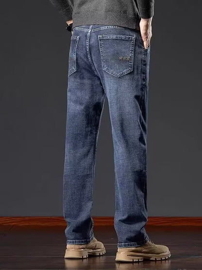 Men’s Stretch Loose Wide-Leg Casual Pants