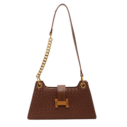 Women’s Metal Buckle Small Square Crossbody Bag