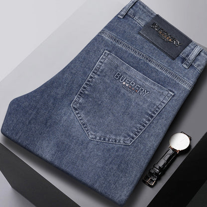 Men’s High-End Stretch Straight-Leg Casual Pants