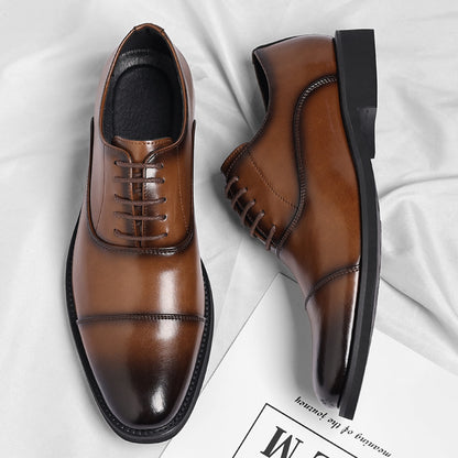 Men’s British Style Formal Leather Shoes