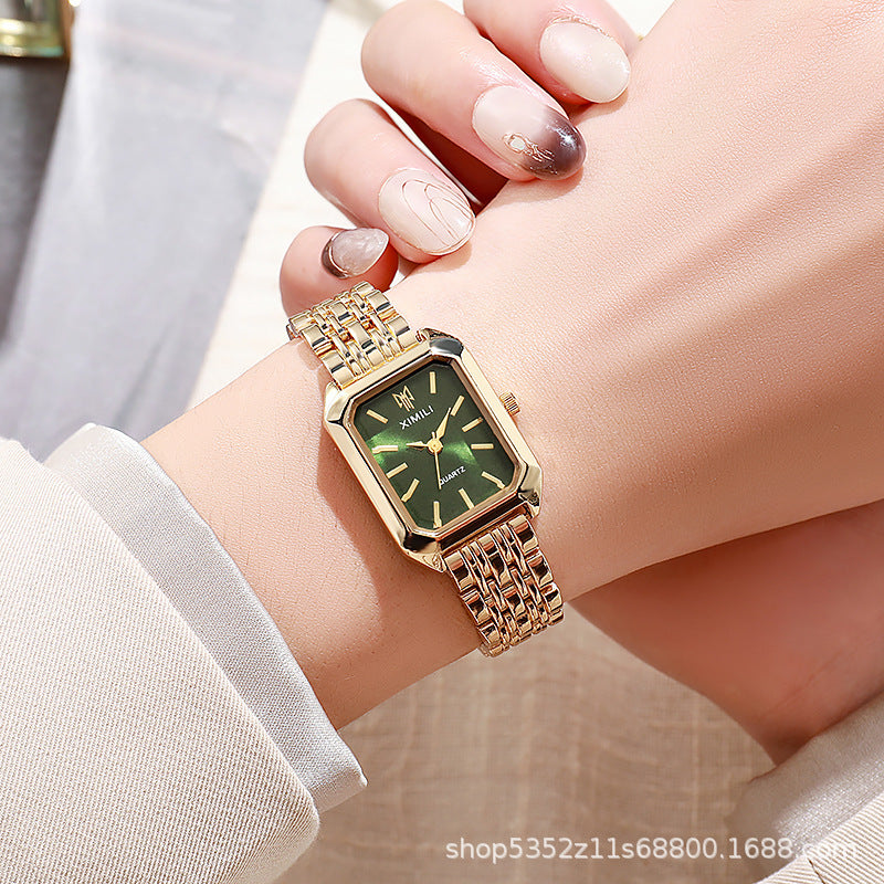 Women’s Minimalist Square Quartz Watch