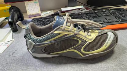 Unisex Racing-Inspired Mesh Chunky Sneakers