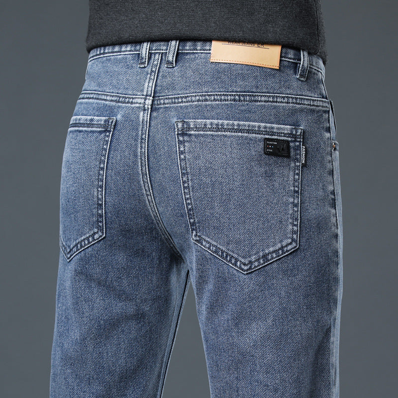 Men’s Slim Straight Stretch Denim Jeans