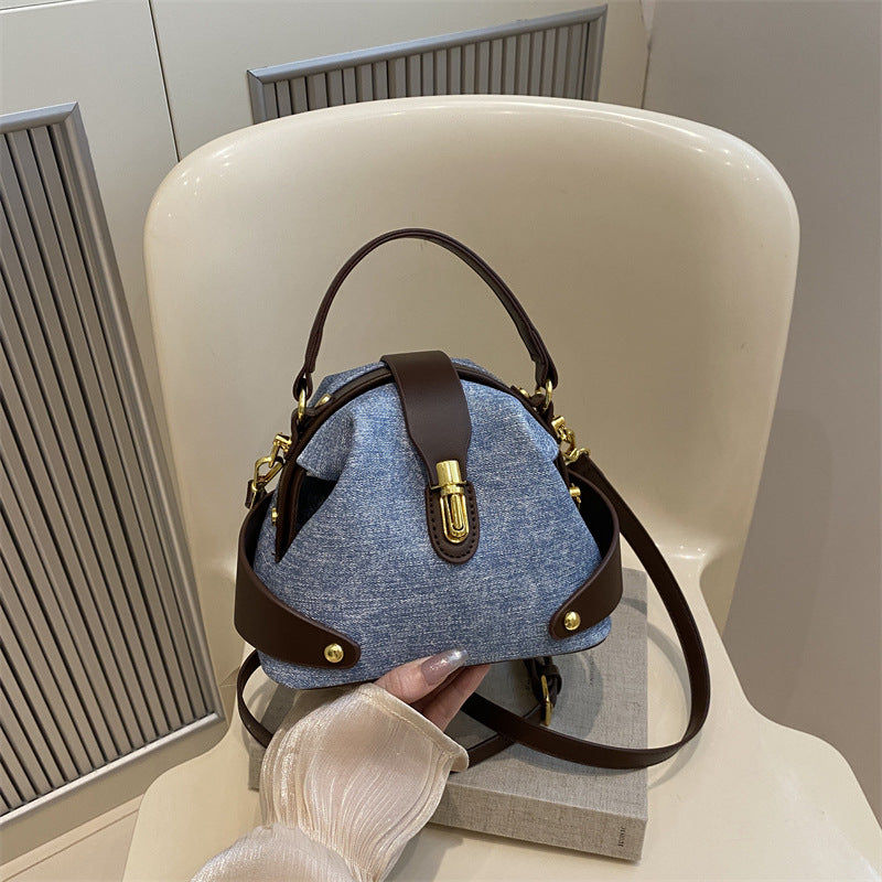 Women’s High-End Textured Crossbody Shoulder Bag