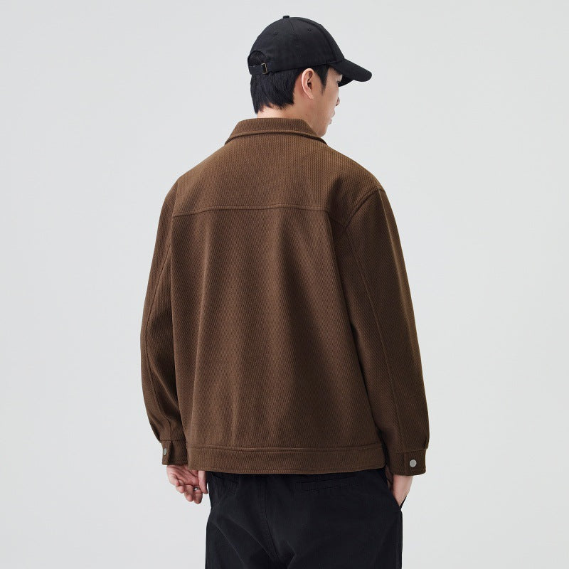 Men’s Vintage Loose-Fit Casual Jacket