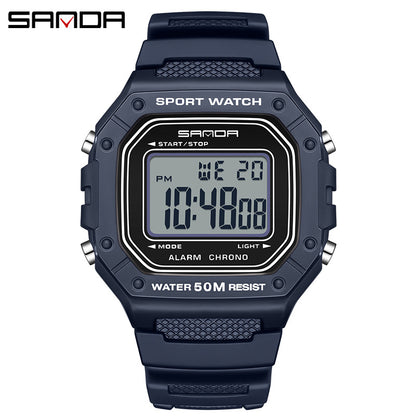 SANDA Multifunction Digital Sports Watch