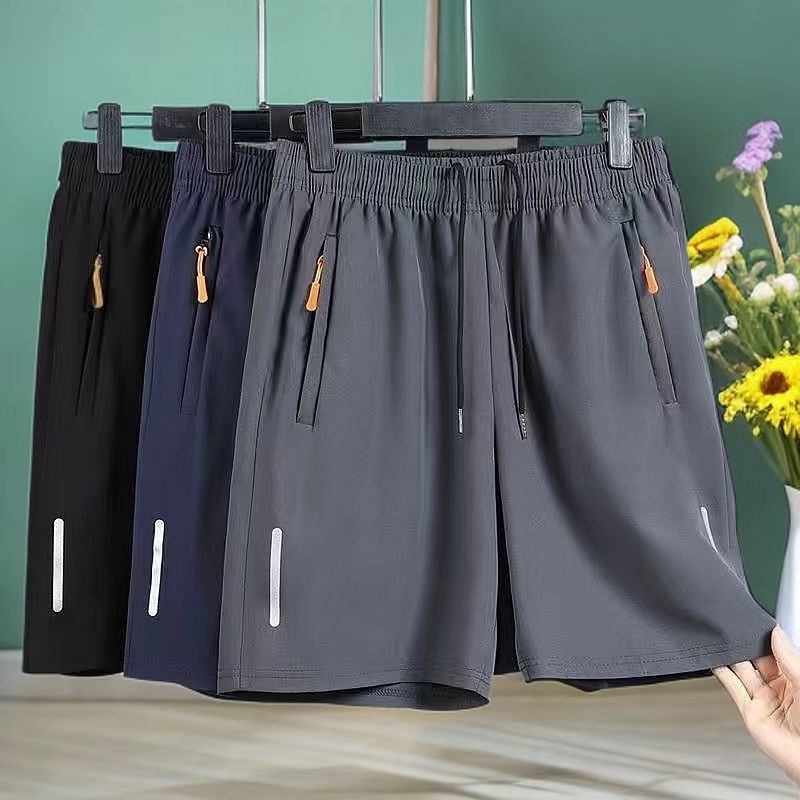 Men’s Ice Silk Quick-Dry Sports Shorts
